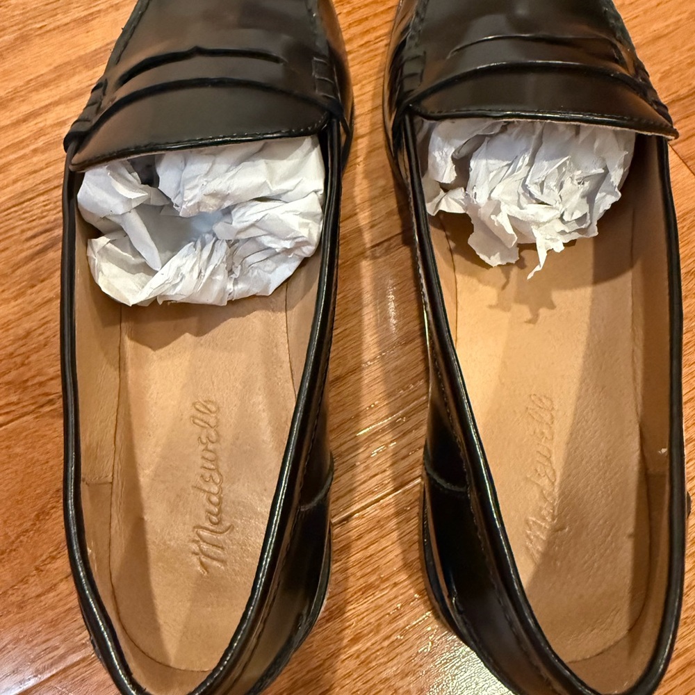 Madewell Leather Penny Loafers - Picture 11 of 12
